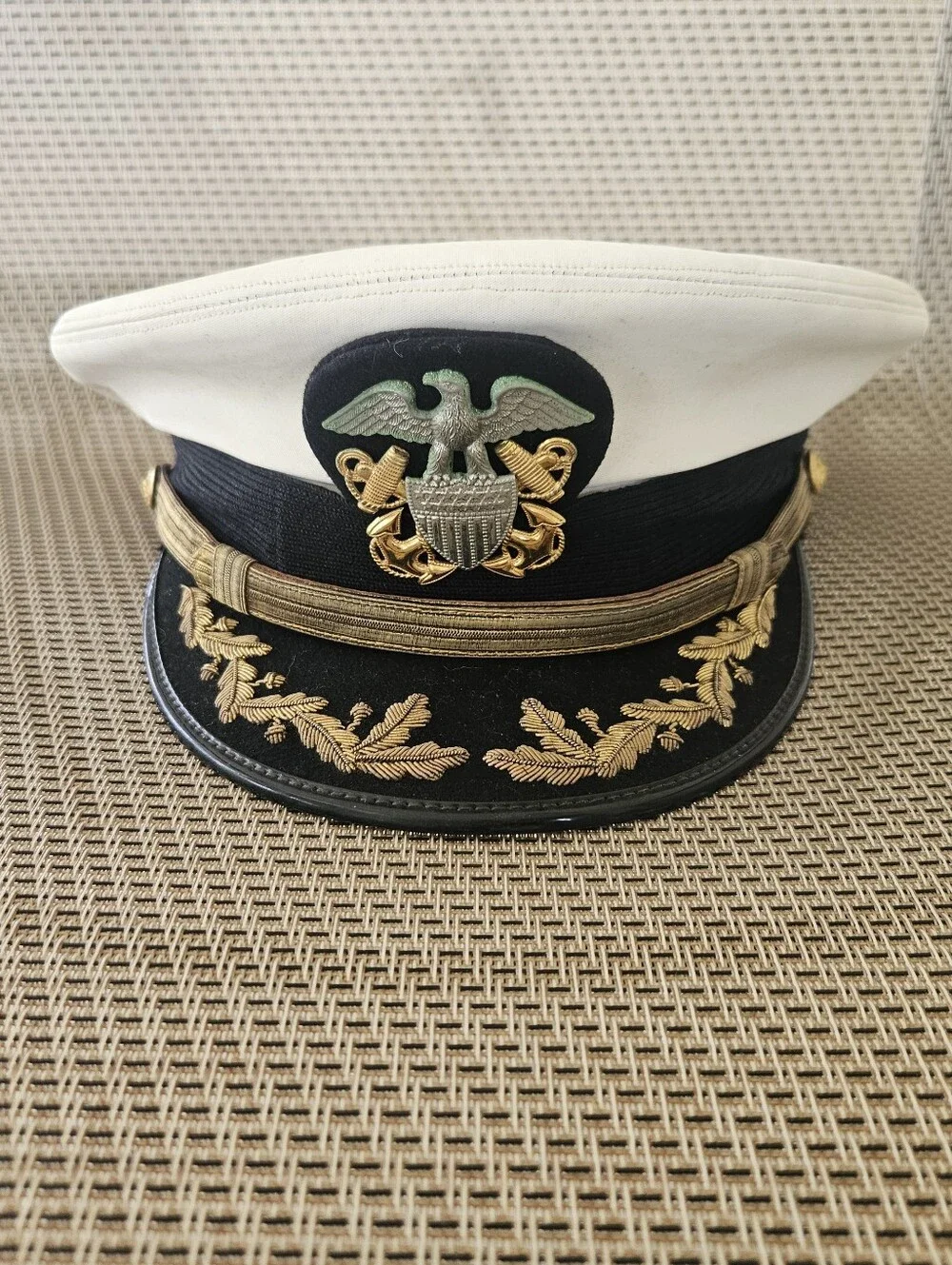 US NAVY CAP, VINTAGE MILITARY HAT